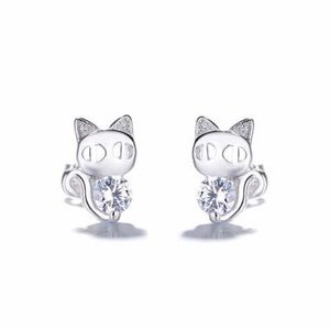 🌹Offers Accepted🌹Sterling Silver Cat Earrings